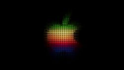 Apple Rainbow Logo Wallpaper 853