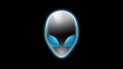 Blue Alienware Logo Wallpaper 019