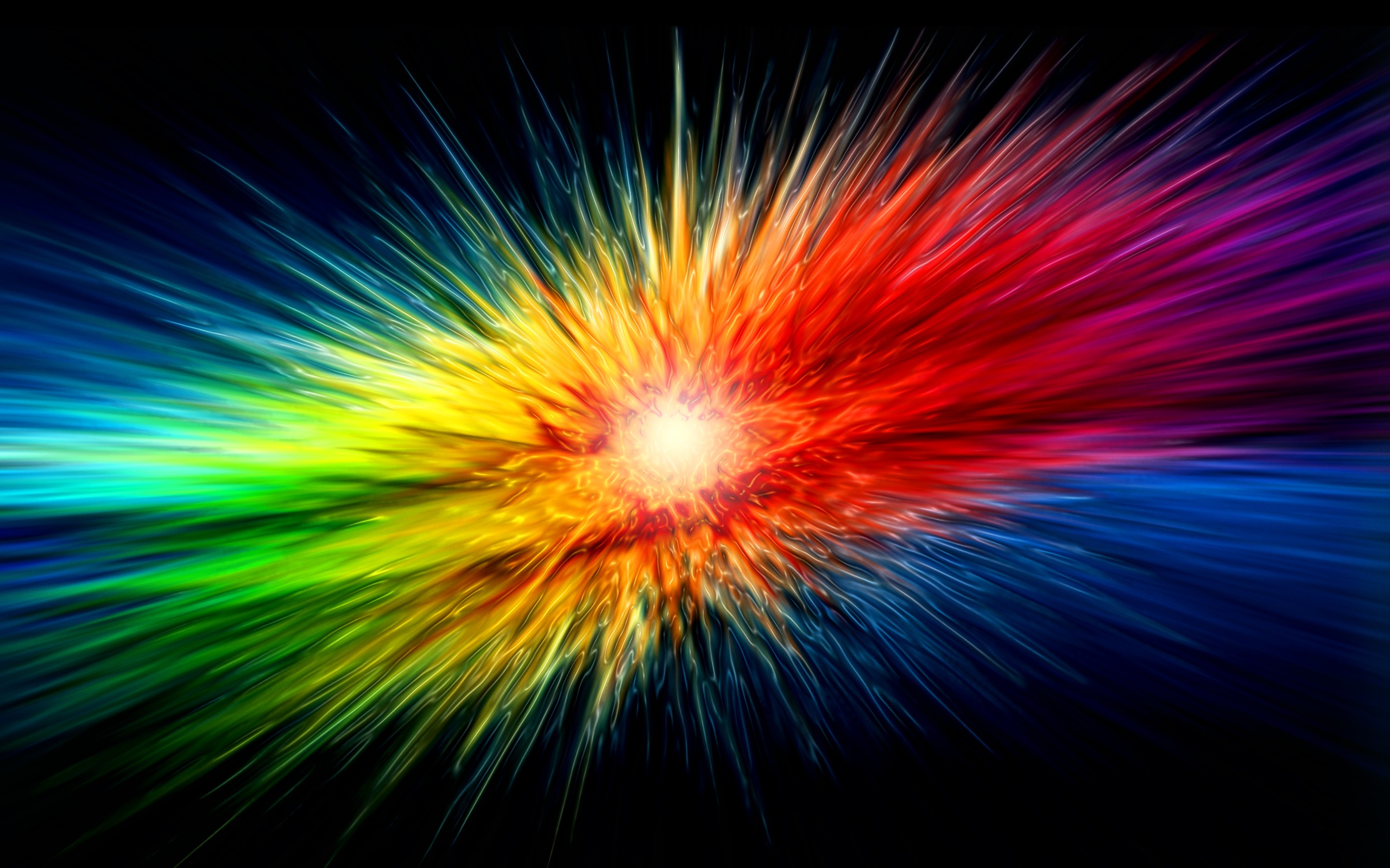 Colorful Abstract Splash Wallpaper 7937