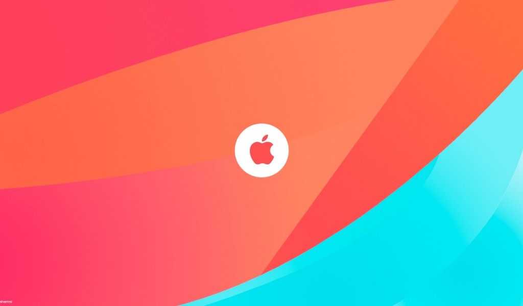 Colorful Apple Logo Wallpaper 883