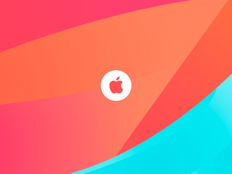Colorful Apple Logo Wallpaper 883