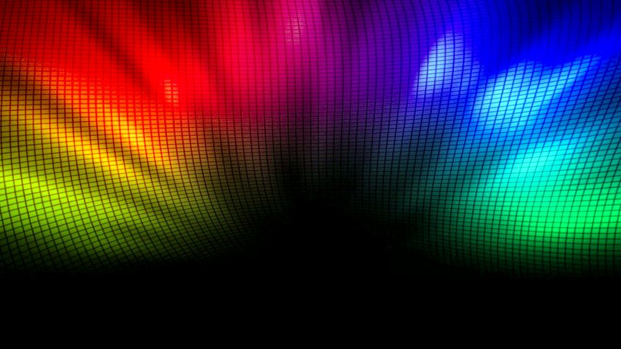 Colorful Rainbow Abstract Wallpaper 893