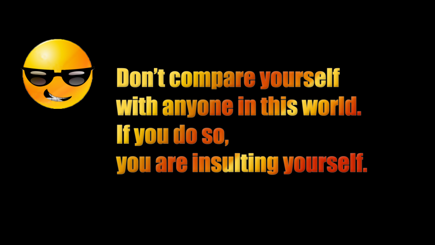 Dont Compare Yourself Wallpaper 862