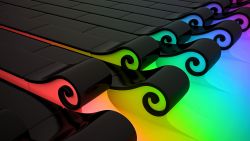 Rainbow Abstract Texture Wallpaper 792