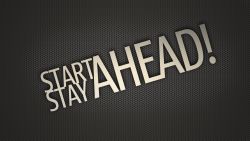 Stay Ahead Inspirational Wallpaper 325